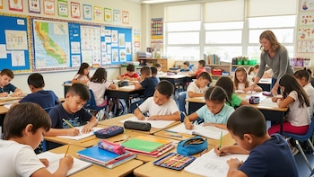 El distrito escolar de Los Ángeles implementa límites al tiempo frente a pantallas en las aulas para mejorar el aprendizaje