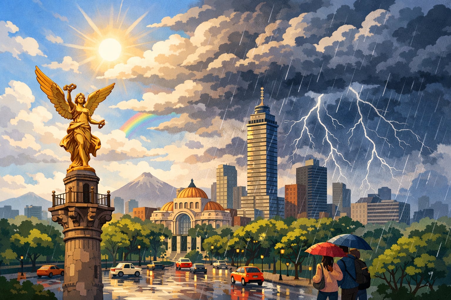 Clima en CDMX hoy lunes 20 de julio: ¿lloverá esta tarde en la capital?