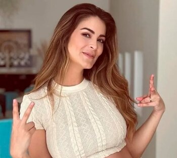 Derco exige a Laura Spoya asumir parte de los costos del accidente de la camioneta Haval H9. Captura: Magaly TV La Firme.