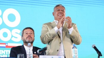 Claudio Tapia y Matías Lammens