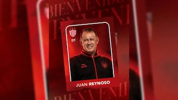 Juan Reynoso, bajo los mandos del Necaxa en el Apertura 2026 de la Liga MX. - Crédito: @ClubNecaxa