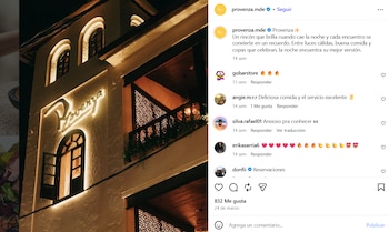 Al parecer la mesera y su supervisora preguntaron de manera insistente por el no pago del servicio - crédito provenza.mde / Instagram