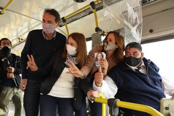 Gabriel Katopodis y Victoria Tolosa