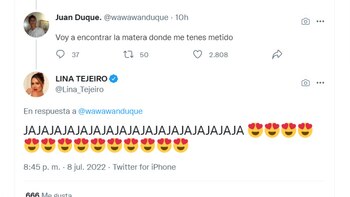 La pareja Duque-Tejeiro da mucho