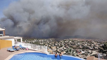Incendio forestal en Española (AP/Archivo)