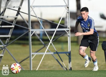 La futbolista de Independiente también