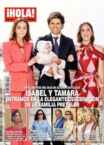 Portada de la revista '¡Hola!'.