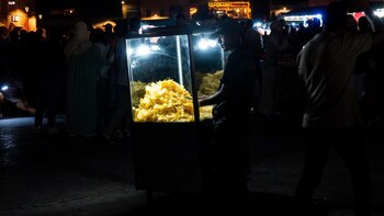 La comida callejera es ampliamente