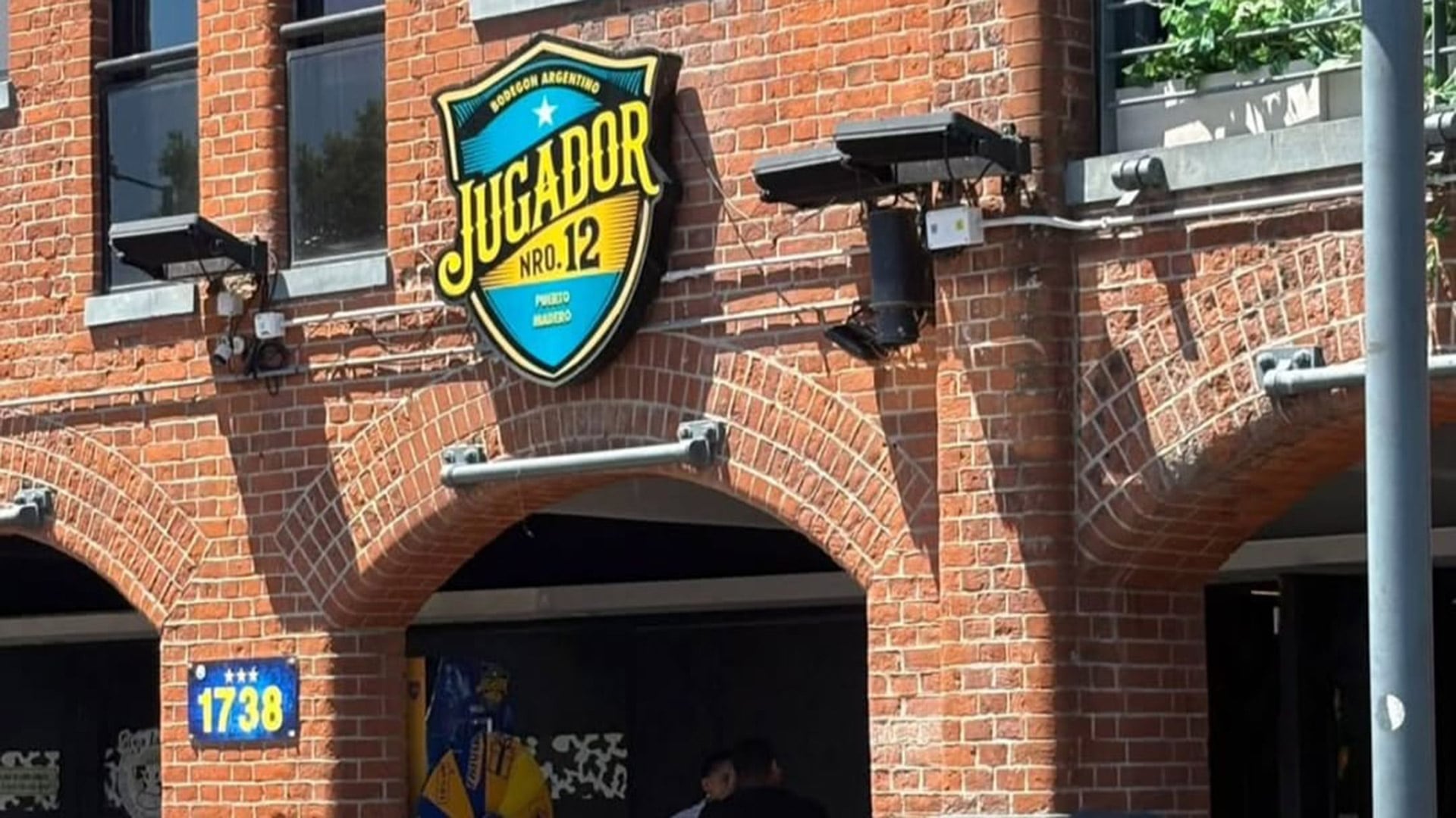 El restaurante original, en Puerto Madero