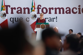La presidenta de México en