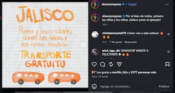 Se trata del primer sistema de transporte público gratuito para niñas y niños del país
