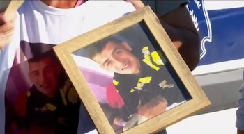 Familia reclamó por la muerte de Arturo Espinosa (Captura Telemundo/Canal 12)