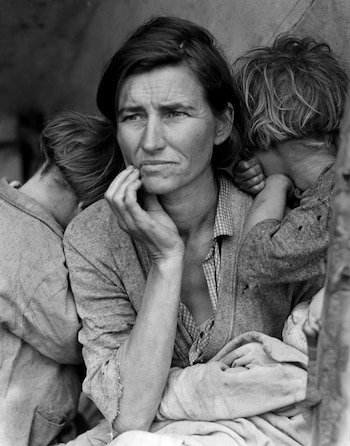 'Madre migrante', de Dorothea Lange.