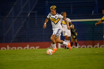 Yamila Rodríguez convirtió el gol