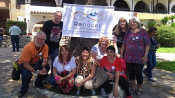 Vivian Mastellone (abajo a la