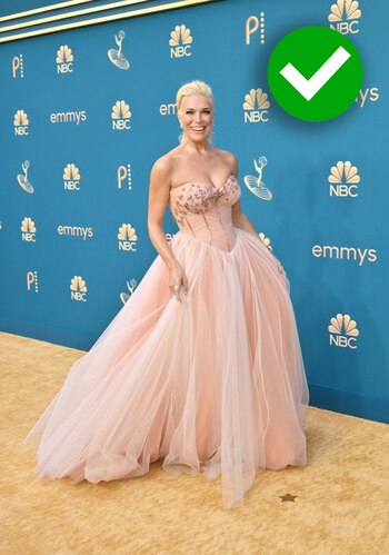 Hannah Waddingham se vistió de