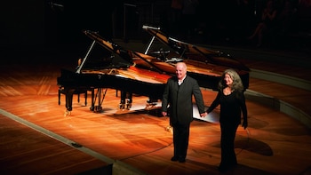 Daniel Barenboim y Martha Argerich