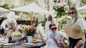 Tres tragos con un exclusivo