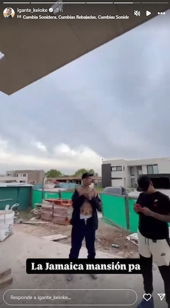 L-Gante compartió el avance de