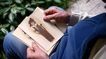 Las típicas fotografías coloreadas de