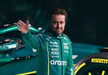 El piloto español Fernando Alonso