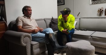 El secuestro fue perpetrado por hombres armados vestidos como la Fuerza Pública, quienes exigieron dinero y se llevaron a Berrío en su propio vehículo - crédito Policía Nacional