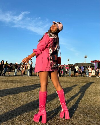 Daniela Celis en Lollapalooza