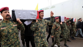 Las proiraníes Fuerzas de Movilización Popular denuncian nuevos ataques contra sus cuarteles en Irak