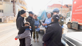 Los militares españoles en Líbano