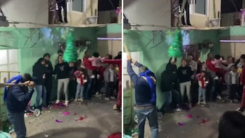 Familia mexicana intentan partir