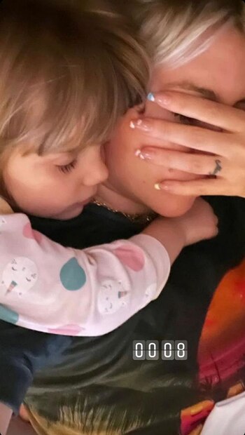 La foto que publicó Wanda