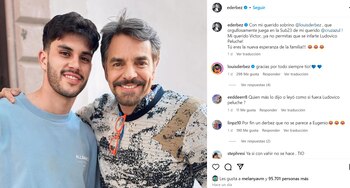 Eugenio Derbez se alegró de