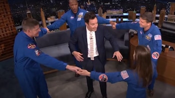 “¿Pasaron 10 días así?”: el divertido momento de los astronautas de Artemis II en el show de Jimmy Fallon