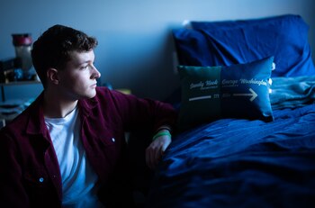 Matt Holden, de 18 años,