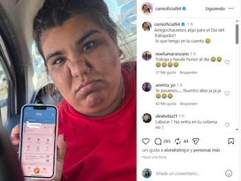 Camilota sorprendió a sus seguidores al mostrar cuánto dinero tiene en su cuenta