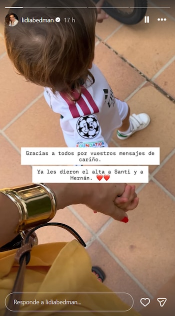 Lidia Bedman ha contando que sus hijos ya están en casa. (Instagram @lidiabedman)