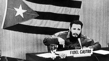 Discurso de Fidel Castro durante