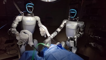 Por primera vez, robots humanoides teleoperados realizan dos cirugías laparoscópicas en animales vivos