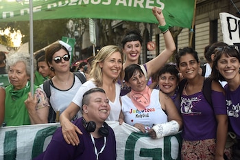 La referente del Frente de