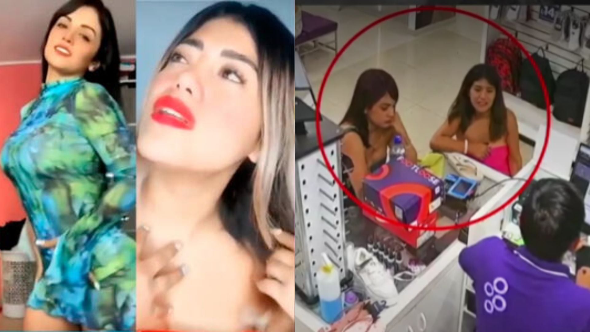 Solo unas horas después del crimen, se dirigieron a un centro comercial a comprar zapatillas, ropa, entre otros accesorios, con las tarjetas de sus víctimas. (Captura Domingo al Día)