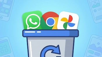 Papeleras secretas de WhatsApp, Google Fotos y Chrome que te ayudarán a liberar almacenamiento