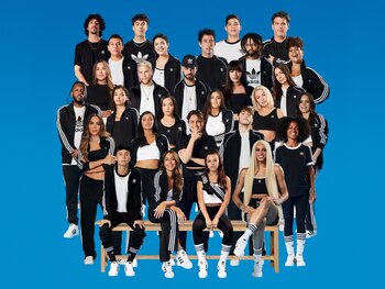 Los jóvenes referentes culturales posaron