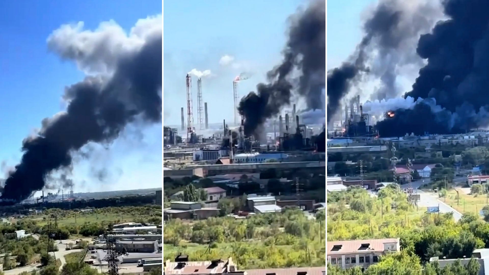 Ucrania golpea otra refinería clave de Rusia y acelera su ofensiva contra el sector energético