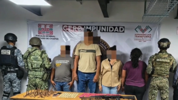 Detienen a Rigoberto “N”, presunto líder del Cártel de Sinaloa en Mapastepec, Chiapas