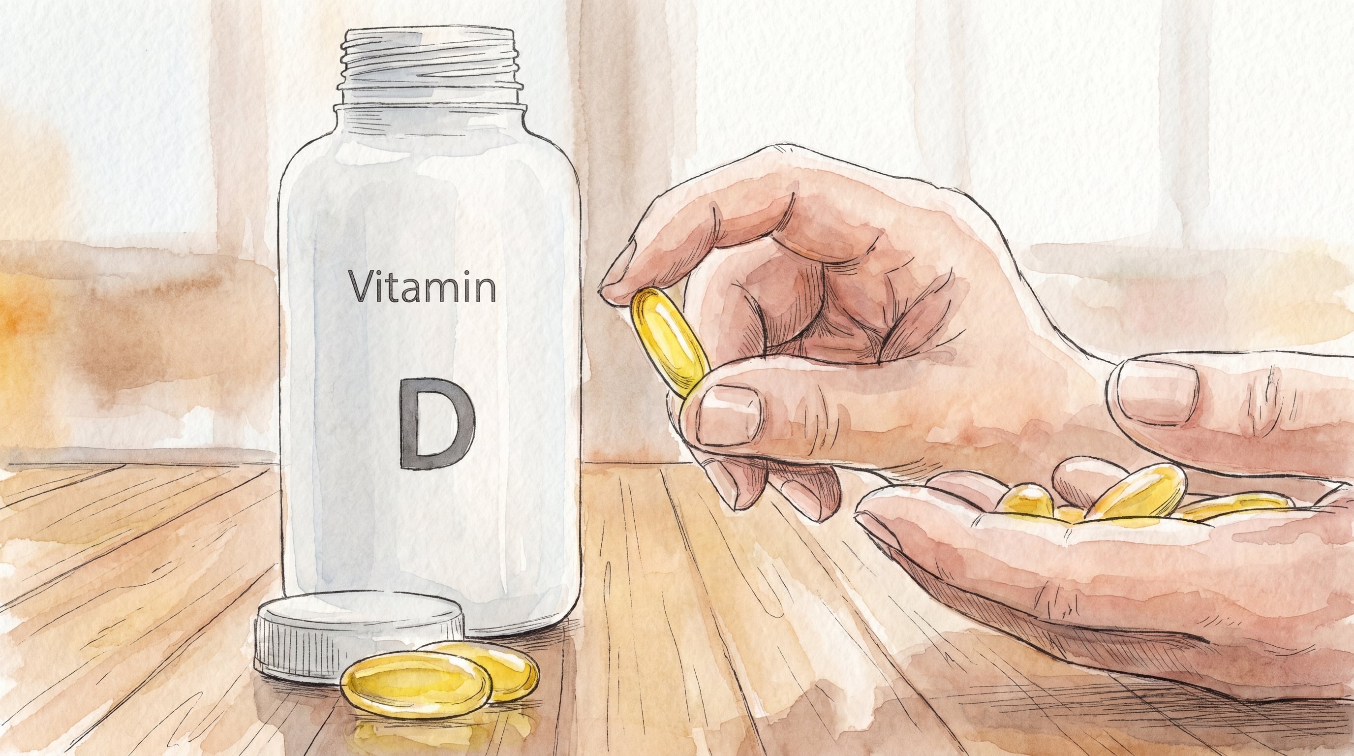 La constancia diaria define el impacto de la suplementación con vitamina D. (Imagen Ilustrativa Infobae)