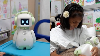EsSalud presenta a “Shany”, el robot con IA que ayuda a reducir la ansiedad en niños con cáncer y otras enfermedades