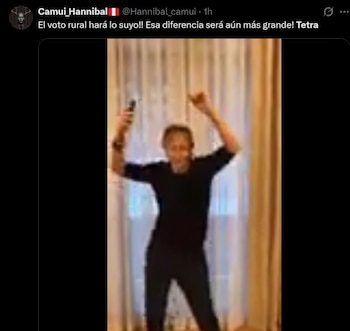 Conteo rápido y redes sociales: el significado detrás de las tendencias "Nieto", "ONPE" y "Tetra". Captura: X.
