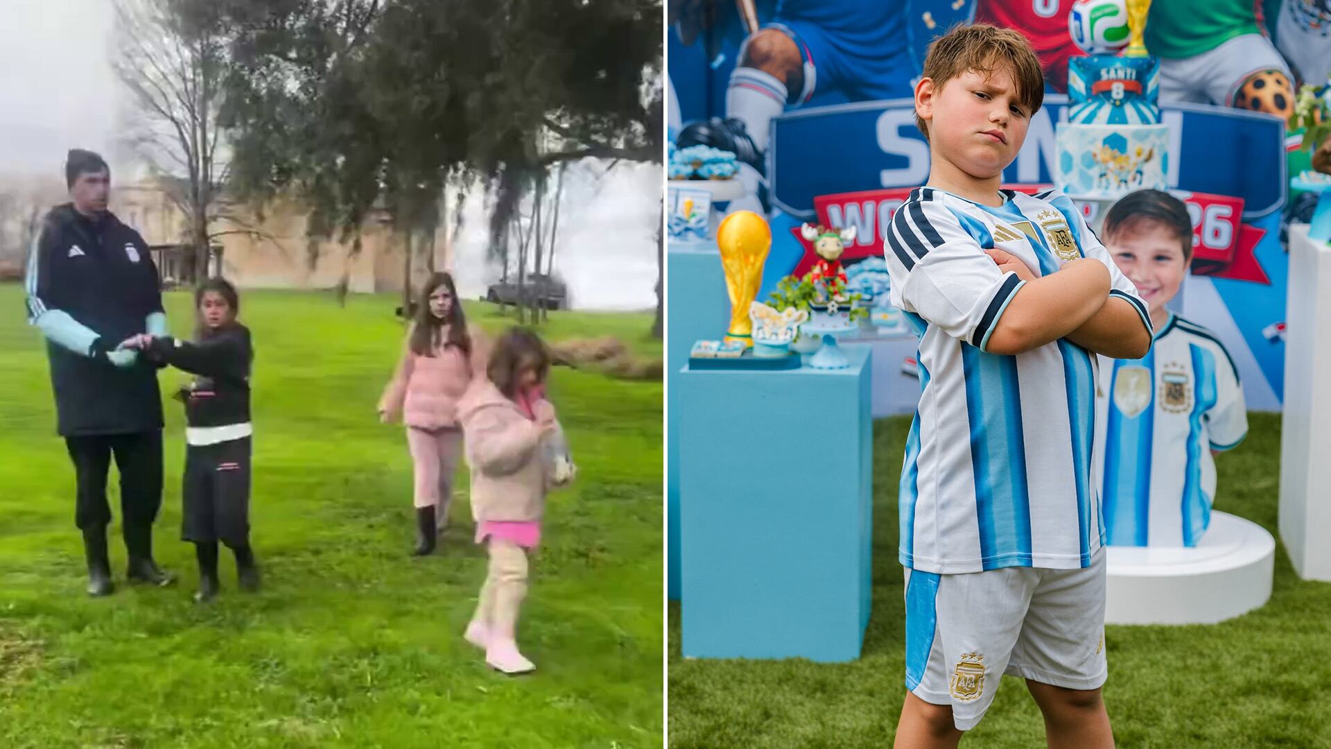 Los videos y fotos de las vacaciones de Dibu Martínez en Sierra de los Padres tras el Mundial: los guiños a la selección argentina