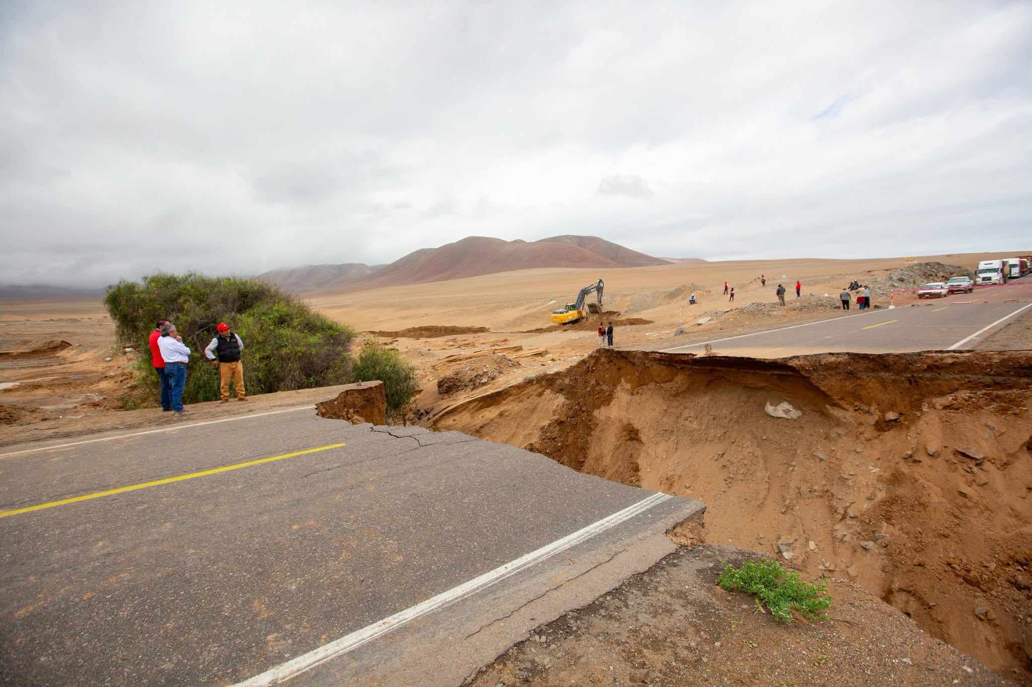 Sutran reporta 11 alertas en vías nacionales del sur del país por huaicos, lluvias y caída de rocas: seis carreteras están interrumpidas