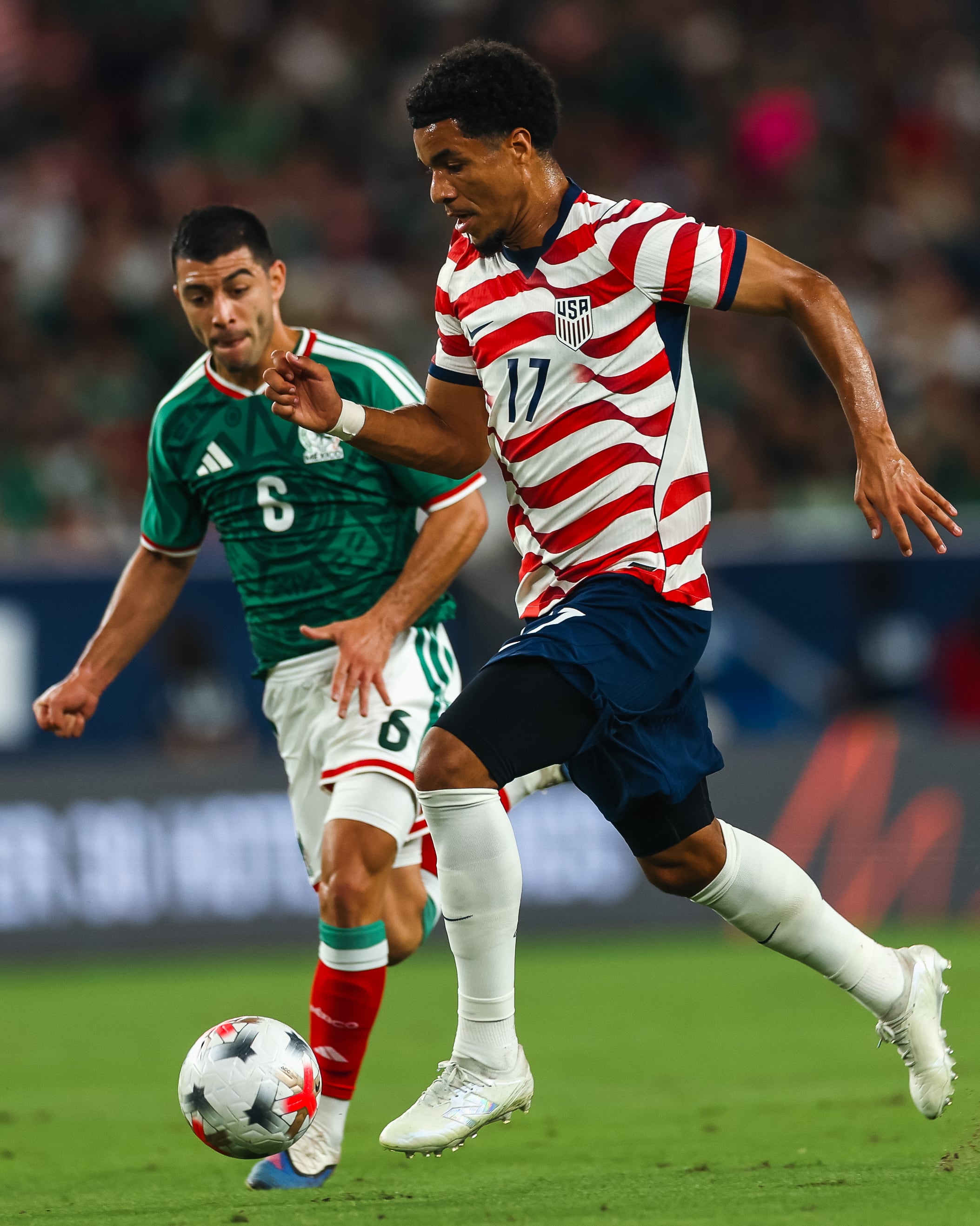 El jugador de Cruz Azul jugó de inicio ante el Team USA (X / U.S. Soccer National Team )